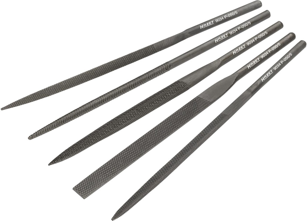 [9034P-050/5] Hazet Pneumatic jigsaw file set 5 parts