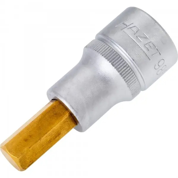 [986-10] Hazet 6-Slot Socket 1/2"- 10x60mm