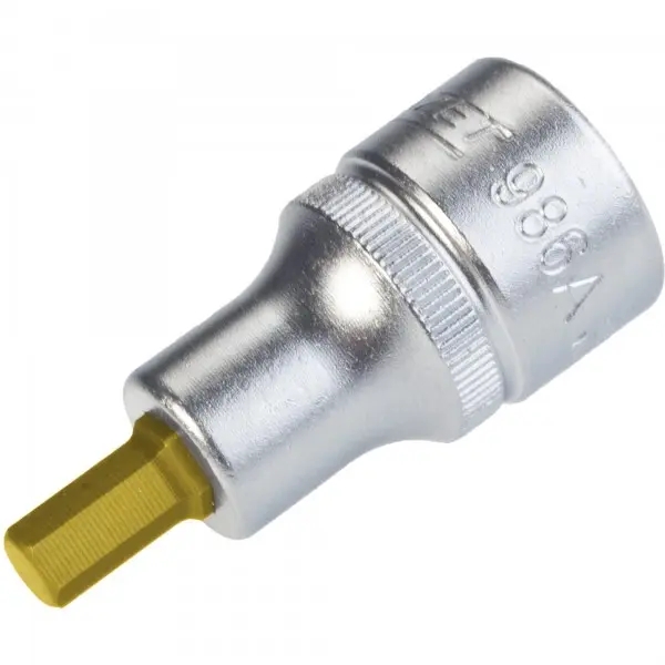 [986A-1/4] Hazet 6-Slot Socket 1/2"- 1/4"x52mm