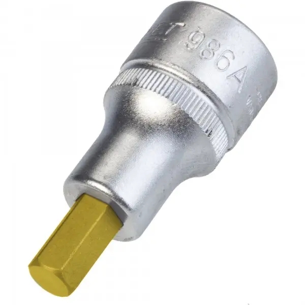 [986A-5/16] Hazet 6-Slot Socket 1/2"- 5/16"x52mm