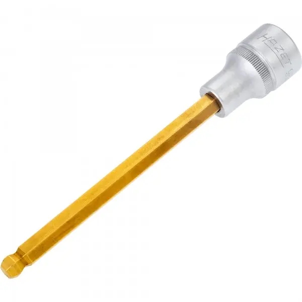 [986KK-8] Hazet 6-Slot socket 1/2"- 8x140mm, Ball head