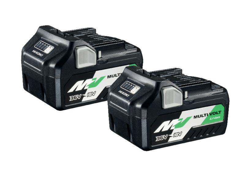 [68020907] Hikoki MultiVolt BSL36A18 battery x2 pcs (5.0/2.5Ah)