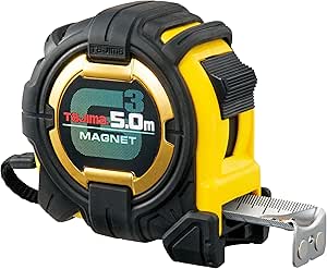 Tajima 5m Rullamitta Magneetilla, 27mm nauhalla
