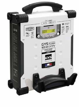 [072008] Gys GYSFLASH 103.12 CNT FV Workshop charger (5m cables)