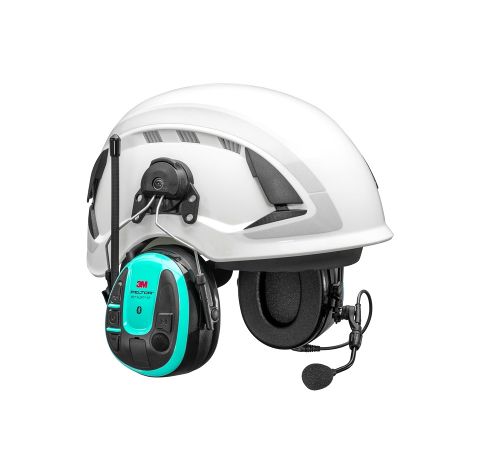 3M Peltor WS Alert XP+ APP Bluetooth Helmet mount, Multipoint