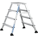 Zarges XLstep P Work Platform, Wide, 0.99 m, 2x4 steps