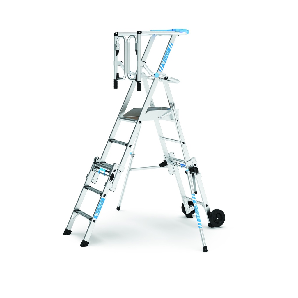 Zarges ZAP Masterflex Plus S Height-Adjustable Work Platform, 3–5 steps