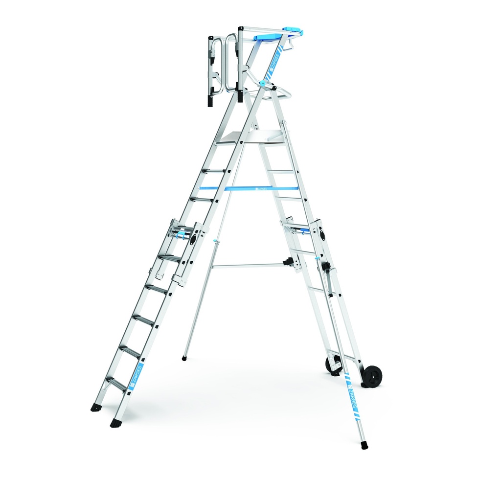 Zarges ZAP Masterflex Plus S Height-Adjustable Work Platform, 6–9 steps