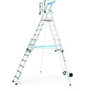 Zarges ZAP Masterflex Plus S Height-Adjustable Work Platform, 8–12 steps