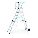 Zarges ZAP Masterflex S Height-Adjustable Work Platform, 4–7 steps