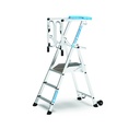 Zarges ZAP Safemaster Max S Work Platform with Gate, 3 steps