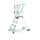 Zarges ZAP Safemaster Max S Work Platform with Gate, 4 steps