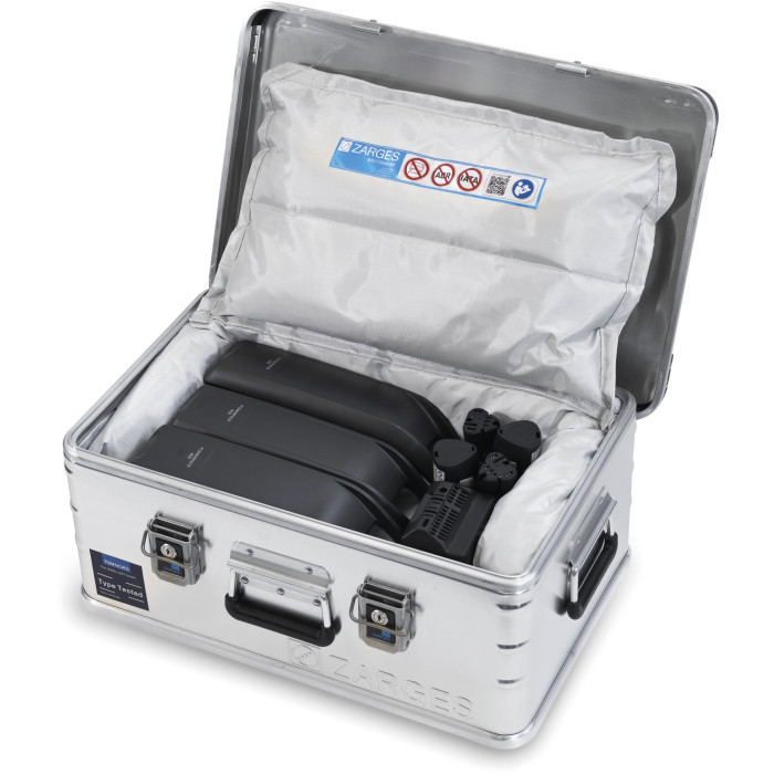 Zarges Battery case for storage