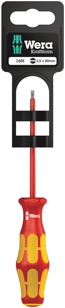[05100000001] Wera 160 i SB VDE-eristetty uraruuvitaltta (0.4x2.5 mm, 80)