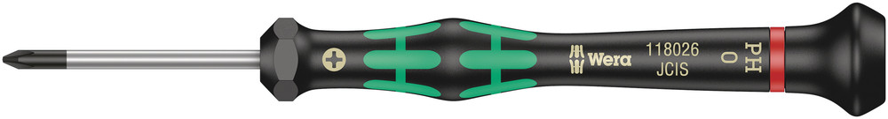 [05118026001] Wera 2050 PH Screwdriver for Phillips screws for electronic applications (PH 0, 40)