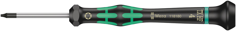 [05118180001] Wera 2067 TORX® HF Screwdriver with holding function for electronic applications (TX 4, 40)