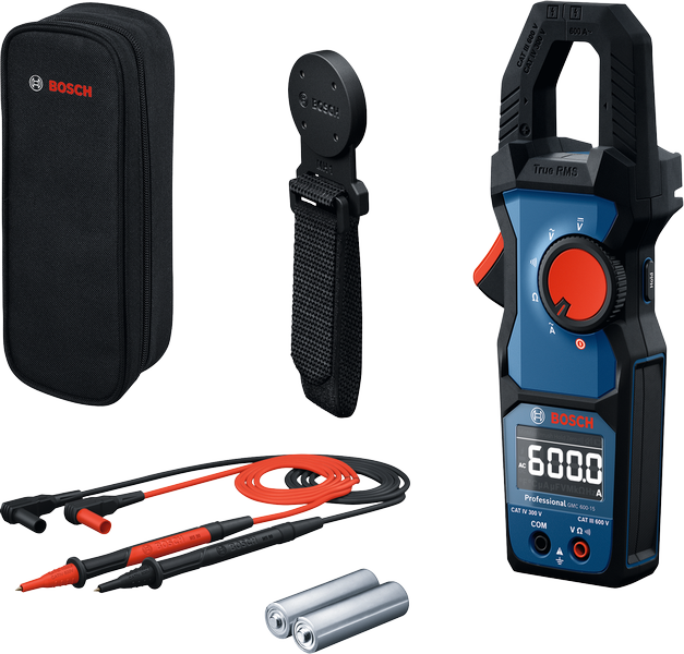 [0601077601] Bosch GMC 600-15 + MH 1 Clamp meter