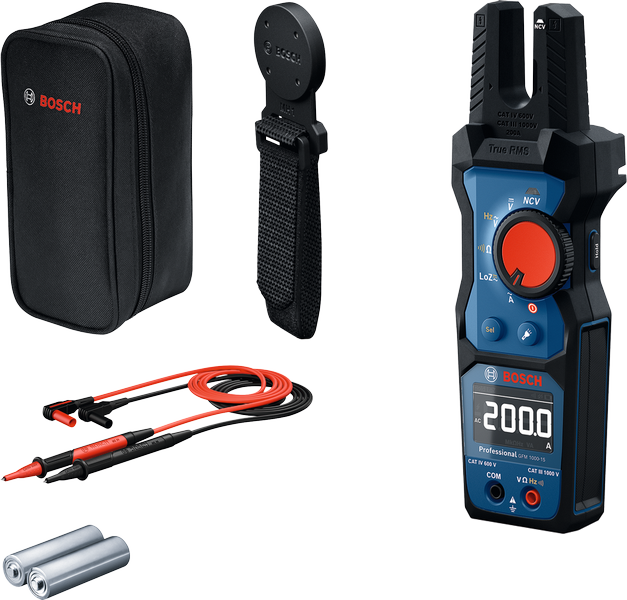 Bosch GFM 1000-15 + MH 1 Haarukkamittari