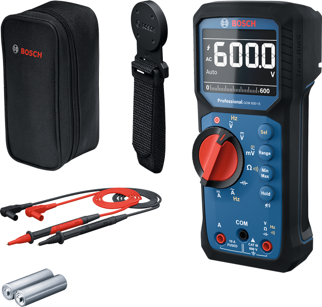 [0601077301] Bosch GDM 600-15 Professional + MH1 Digitaalinen yleismittari