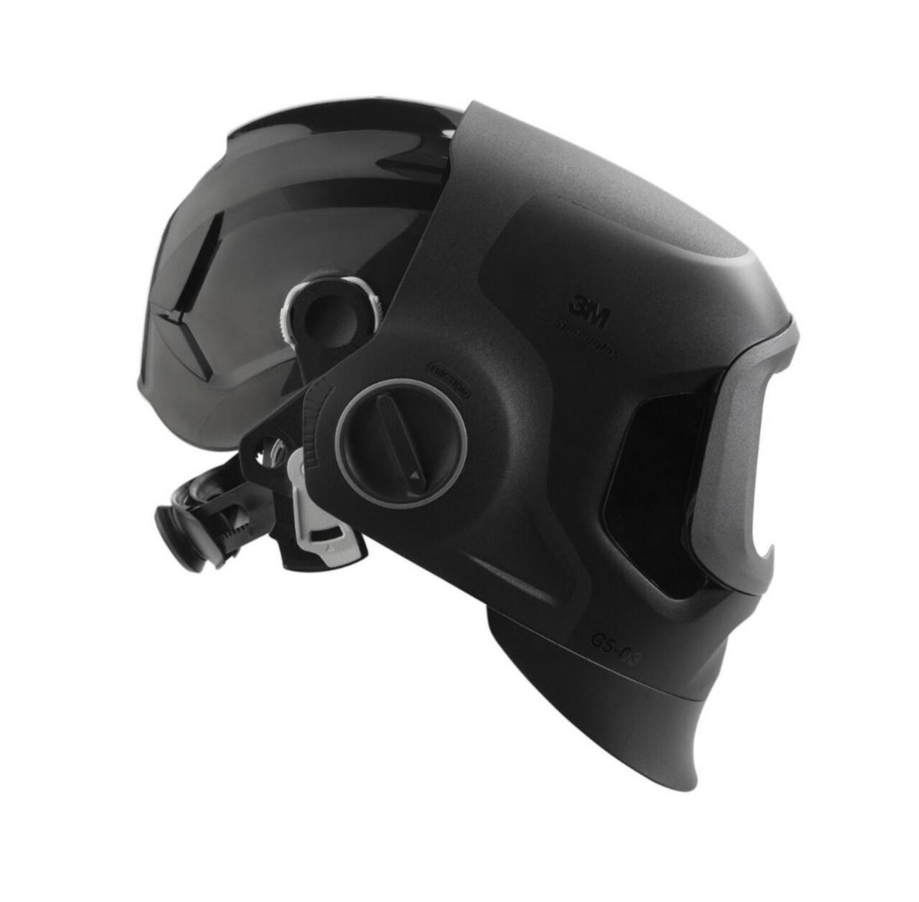 Speedglas hitsausmaski G5-03 Pro ja suojakypärä ja X5500, ilman hitsauslasia