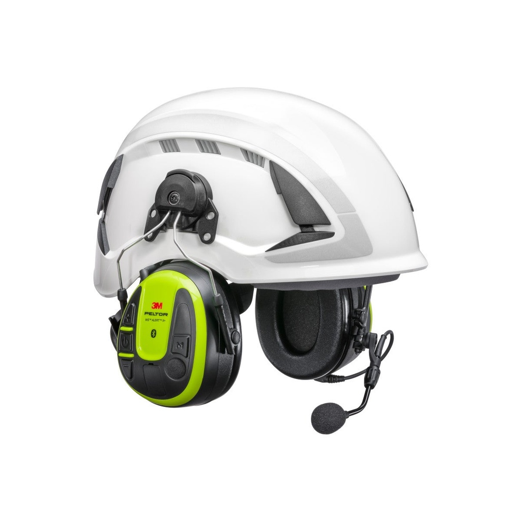 Peltor WS Alert X+, Bluetooth APP, Kypäräkiinnitys, 30dB (HY82)