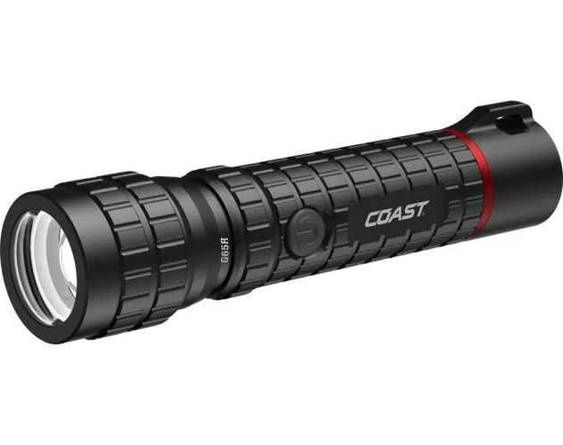 Coast G65R Vesitiivis ladattava taskulamppu, 1500 lumenia
