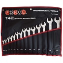Force Kiintolenkkisarja 5/16" -1.1/4", 14-osaa