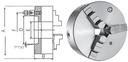 Pretec Kolmileukaistukka DIN 55027 315mm