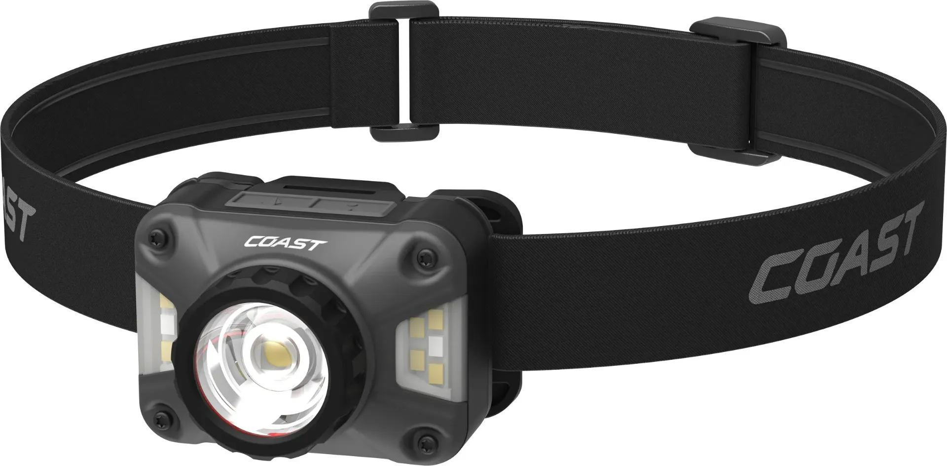 Coast FLX25R Ladattava otsalamppu ääniohjauksella, 1500 lumenia